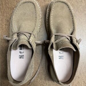 Birkenstock lace up Utti Suede Shoes- size 42